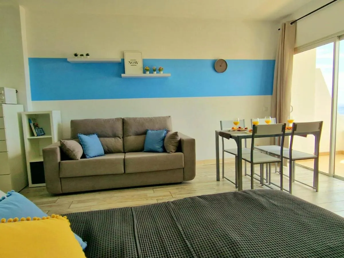 Lovely Blue Studio With Ocean View And Pool, Paraiso 918 Costa Adeje  Costa Adeje (Tenerife)